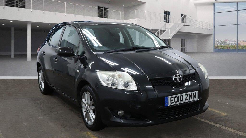 2010 Toyota Auris in Black for sale