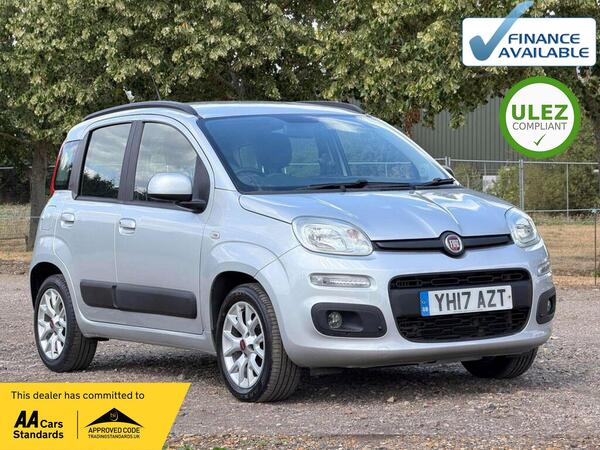 Grey 2017 Fiat Panda Hatchback Front-wheel drive Automatic