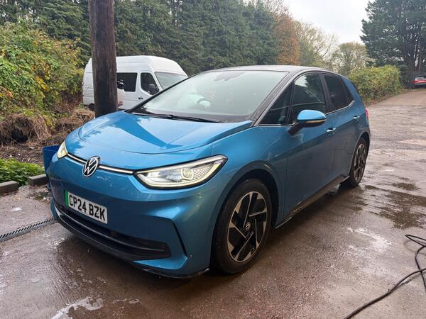 Blue 2024 Volkswagen ID.3 Hatchback Rear-wheel drive Automatic