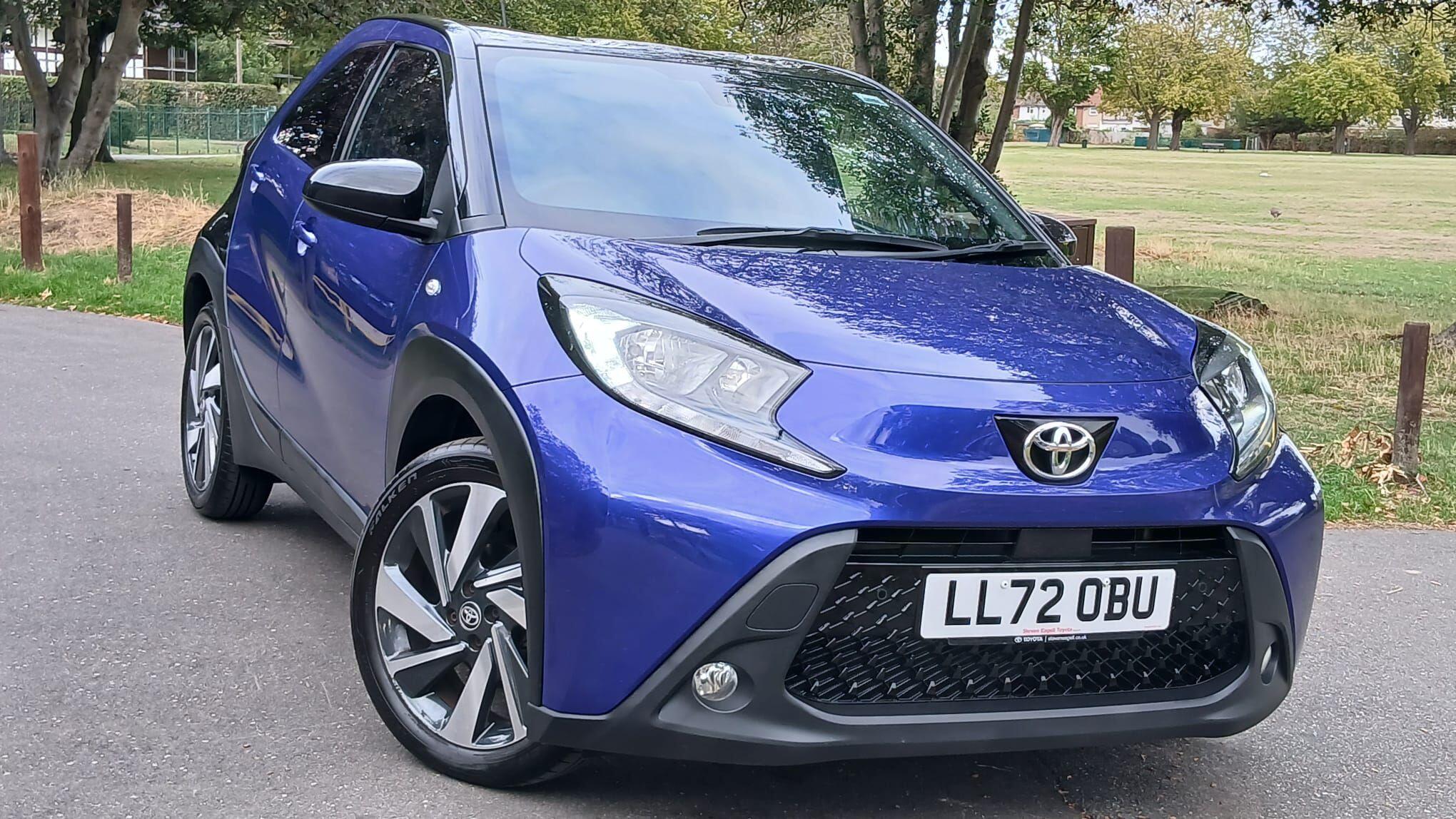 2023 Toyota Aygo X in Blue for sale