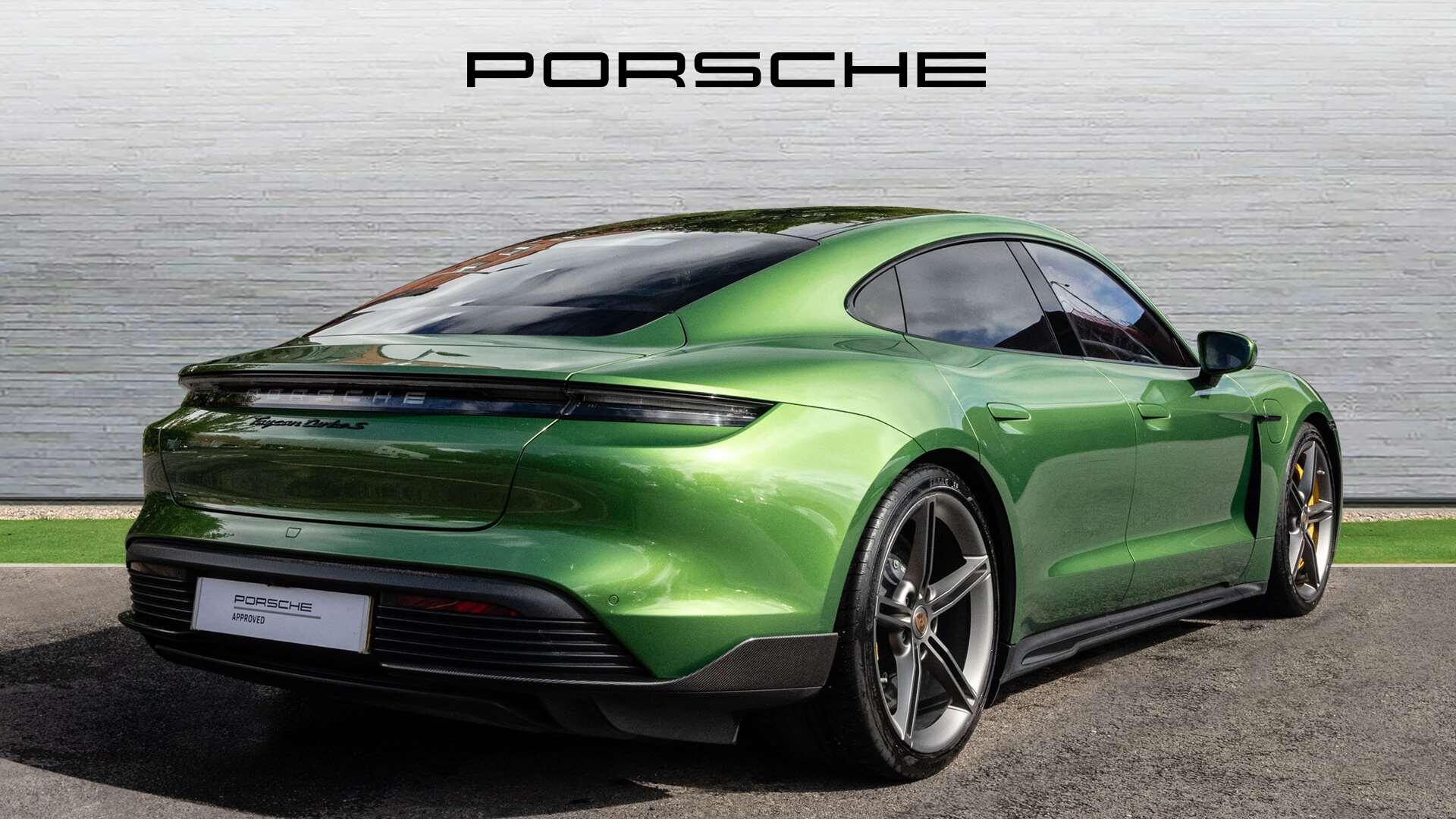 Porsche Taycan view 3