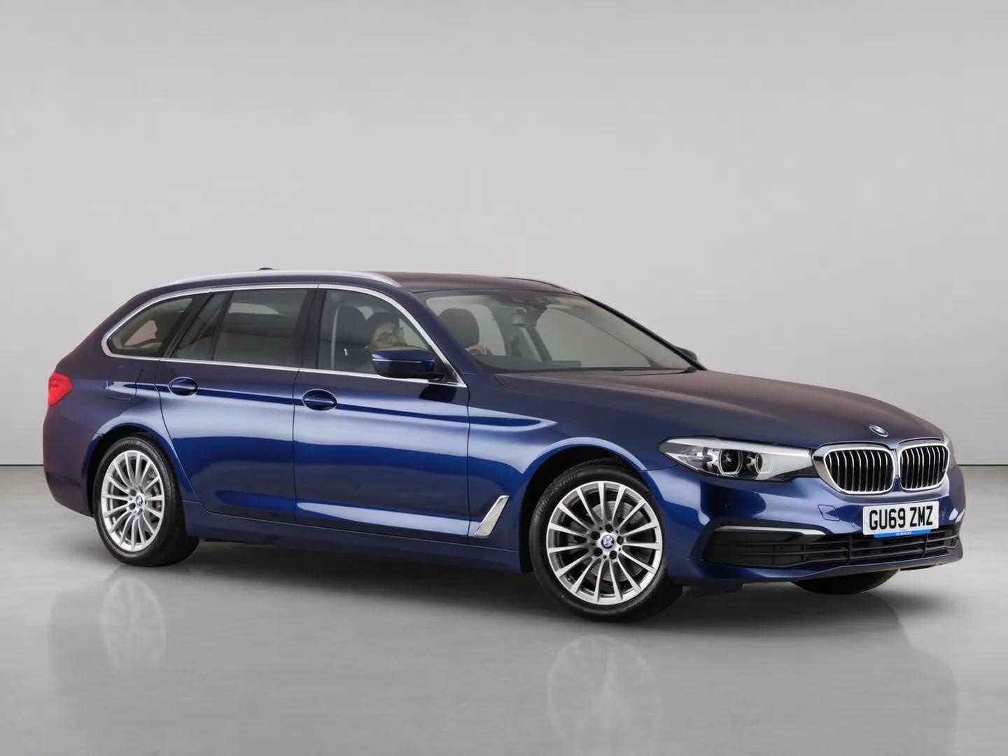 2019 BMW 5 Series in Blue for sale