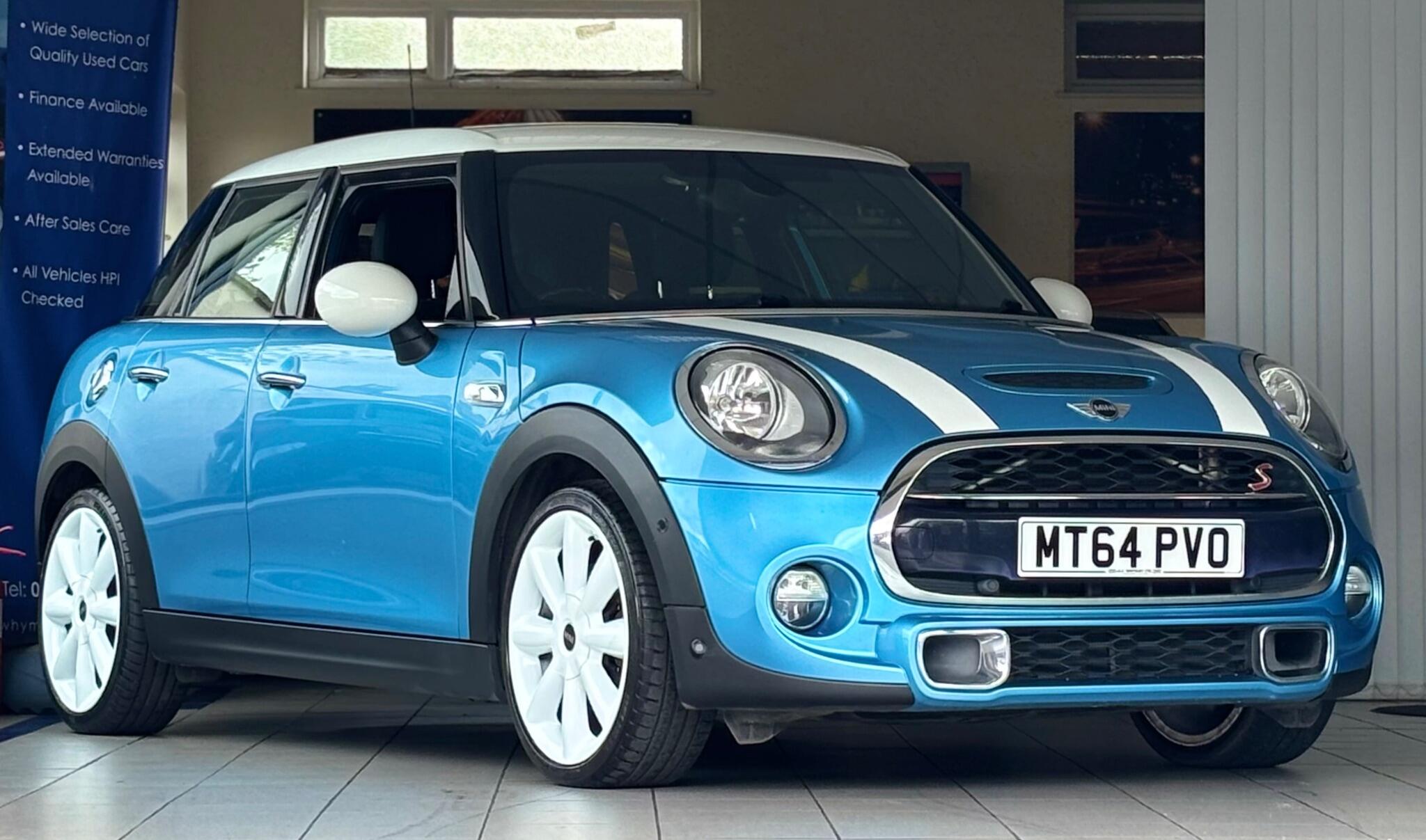 2014 Mini Hatch in Blue for sale