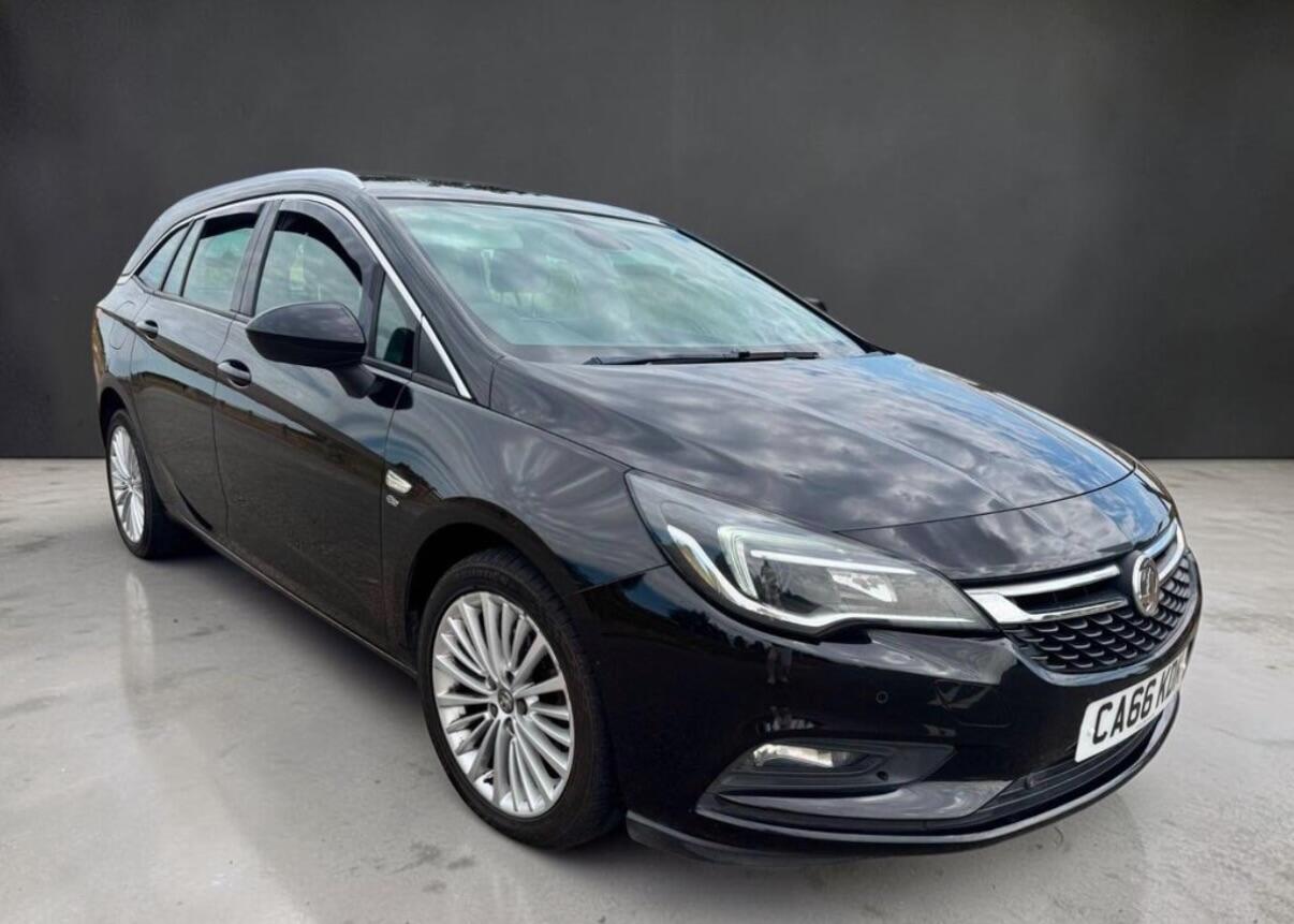 2017 Black Vauxhall Astra for sale for £5,999 in UXBRIDGE, MIDDLESEX