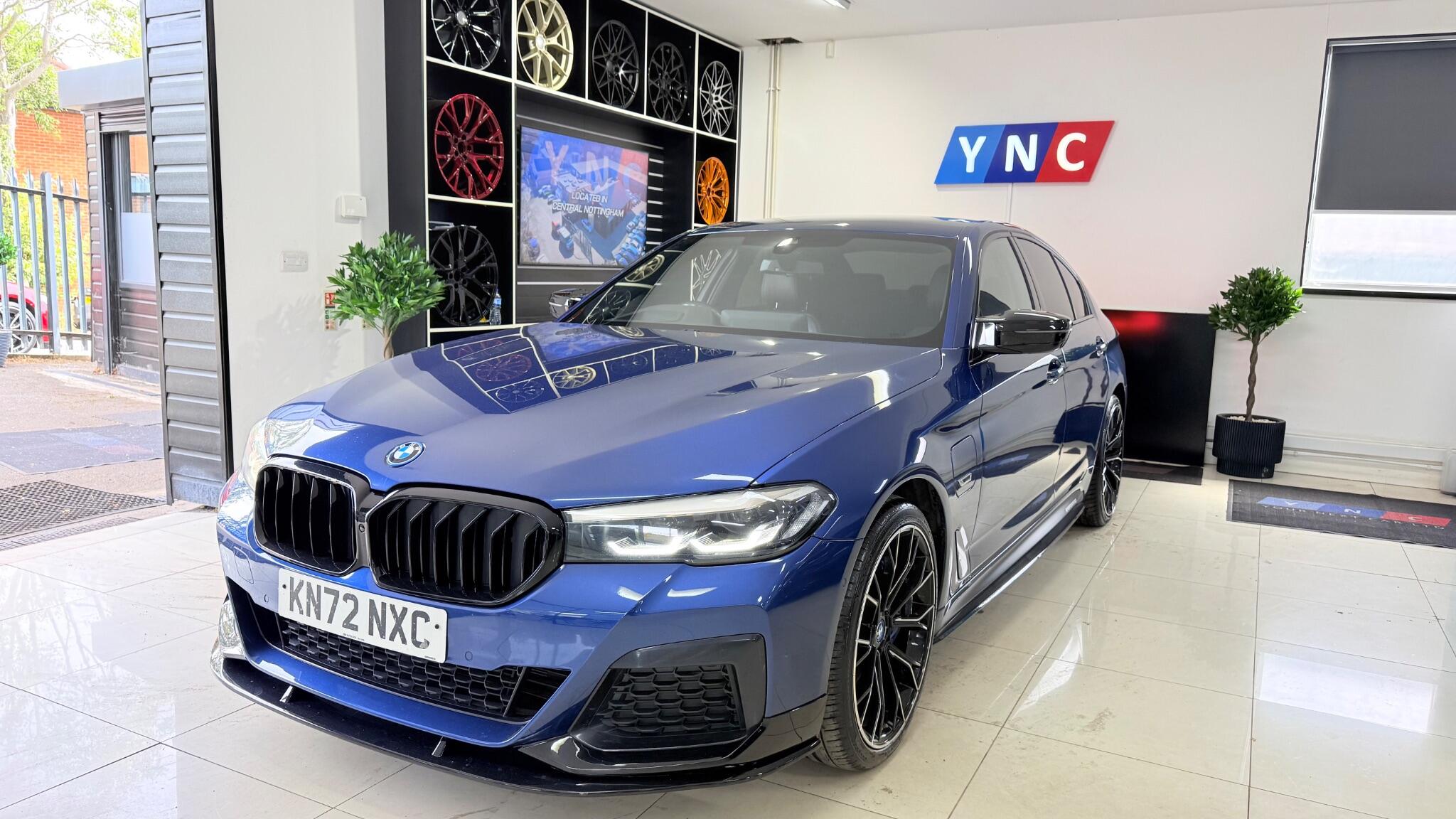 BMW 5 Series view 45