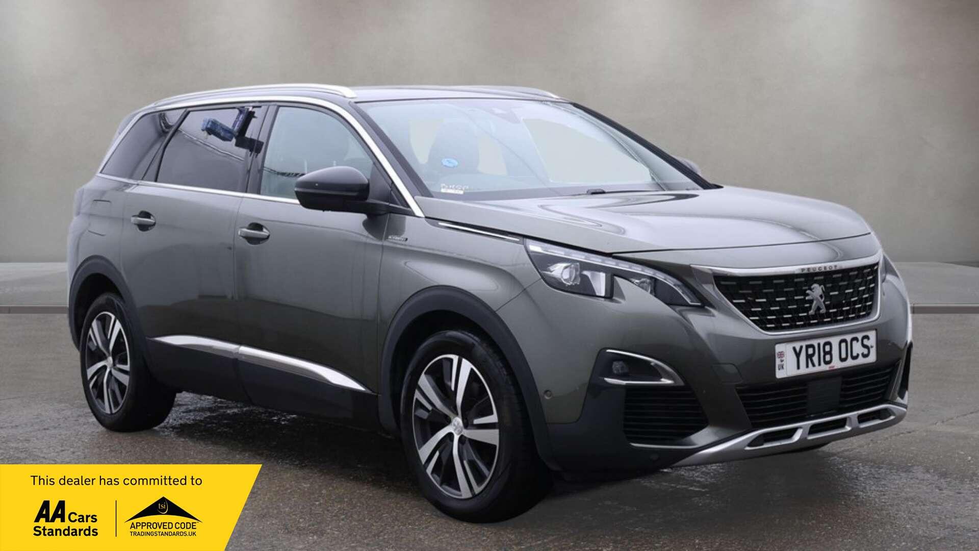 2018 Peugeot 5008 in Grey for sale