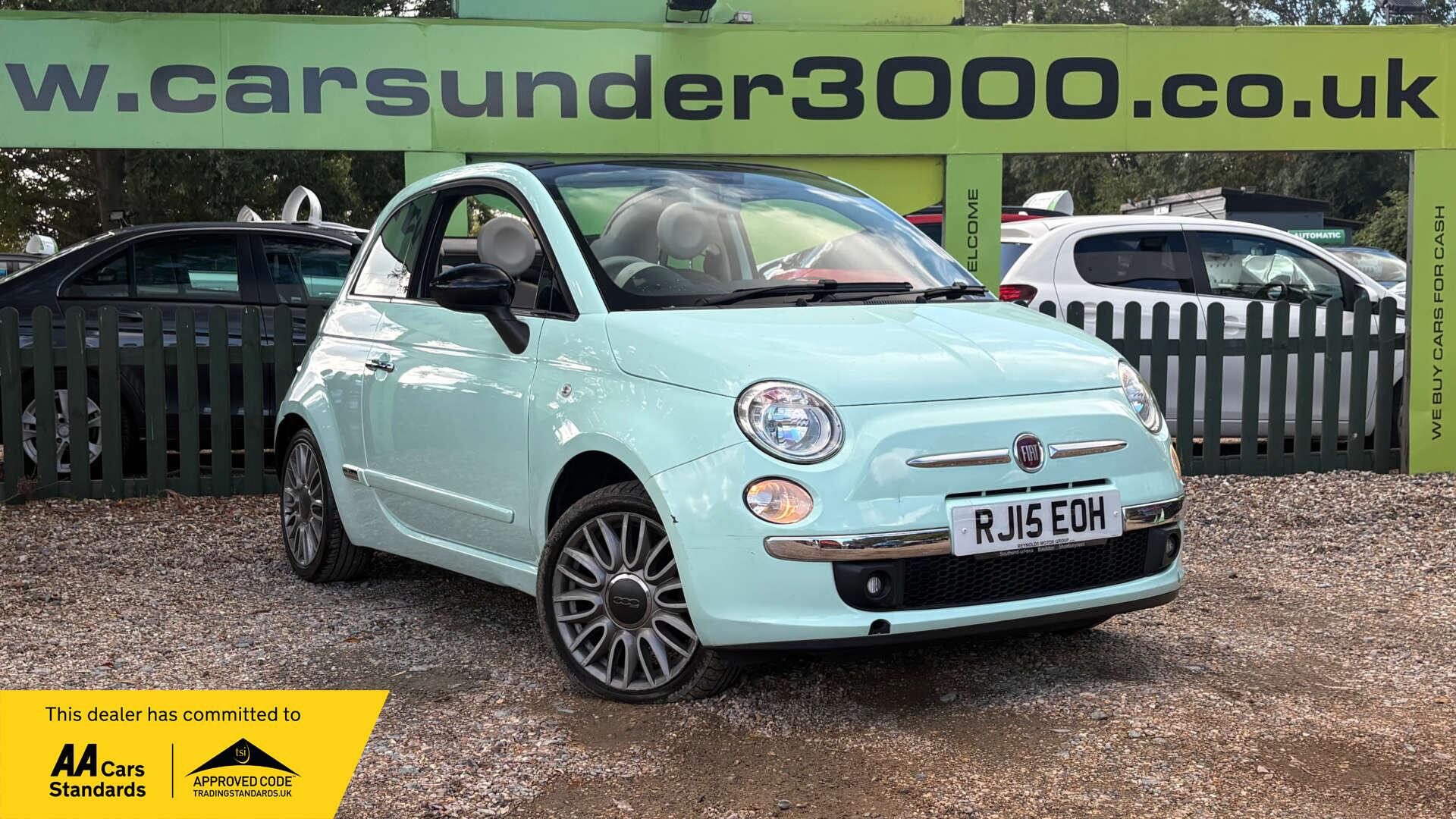 2015 Fiat 500C in Green for sale