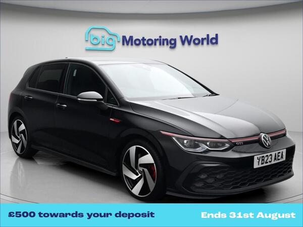 Black 2023 Volkswagen Golf Hatchback Front-wheel drive Automatic