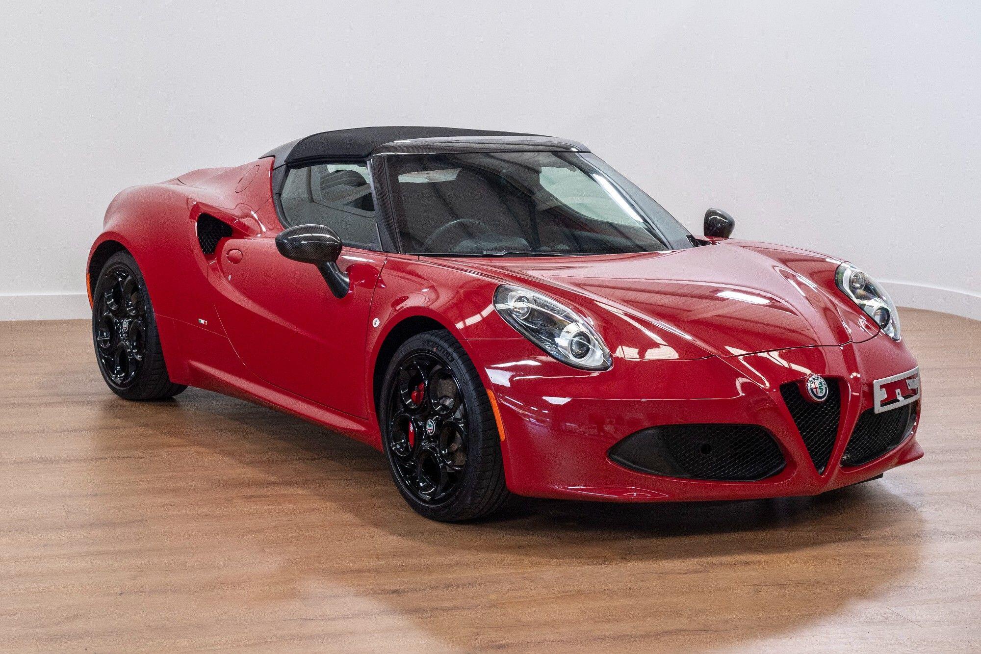 2018 Alfa Romeo 4C in Red for sale