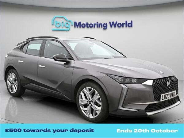 Grey 2023 DS DS 4 Hatchback Front-wheel drive Automatic
