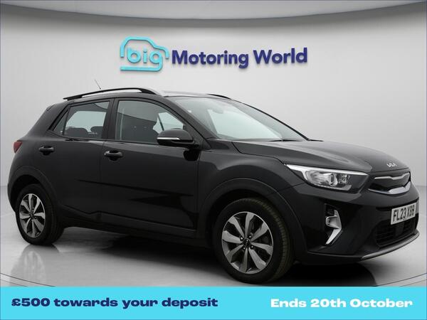 Black 2023 Kia Stonic Estate Front-wheel drive Manual
