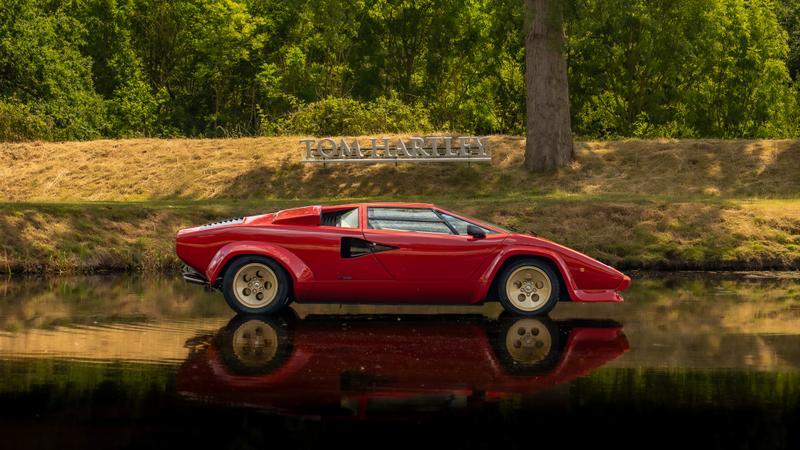 Lamborghini Countach view 3