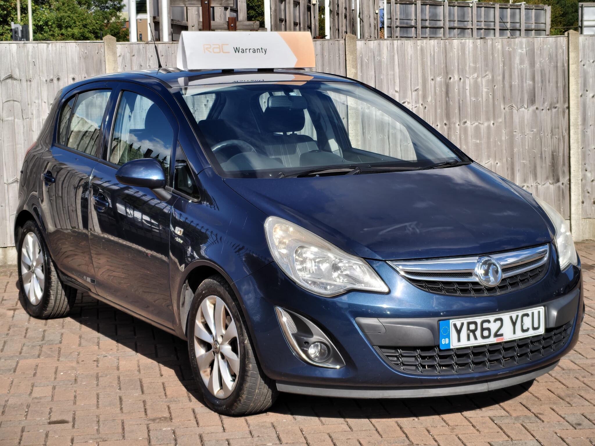 2012 Vauxhall Corsa in Blue for sale
