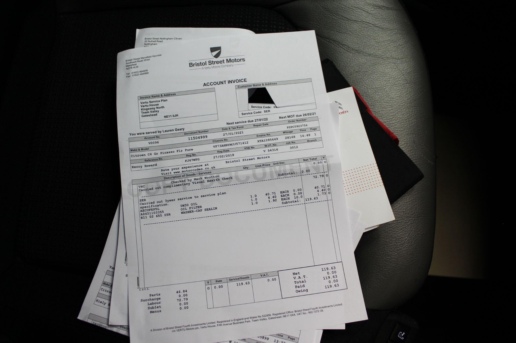 Citroen Grand C4 Picasso view 27