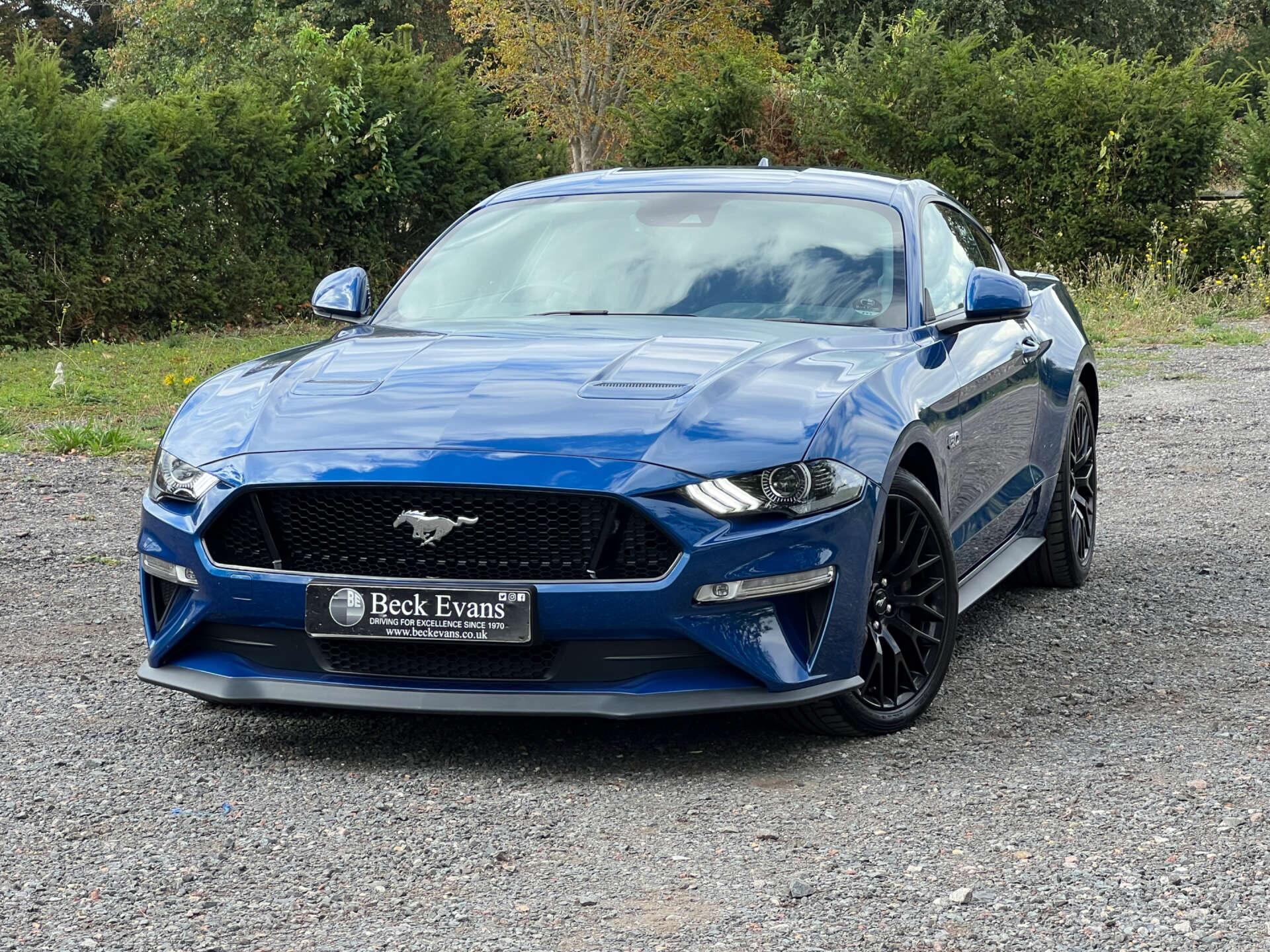 2022 Ford Mustang in Blue for sale