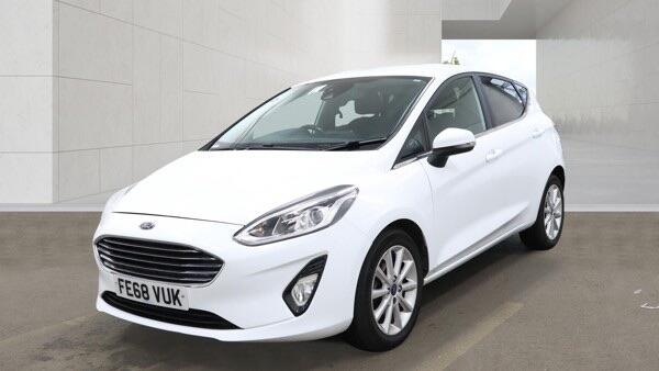 2018 Ford Fiesta in White for sale
