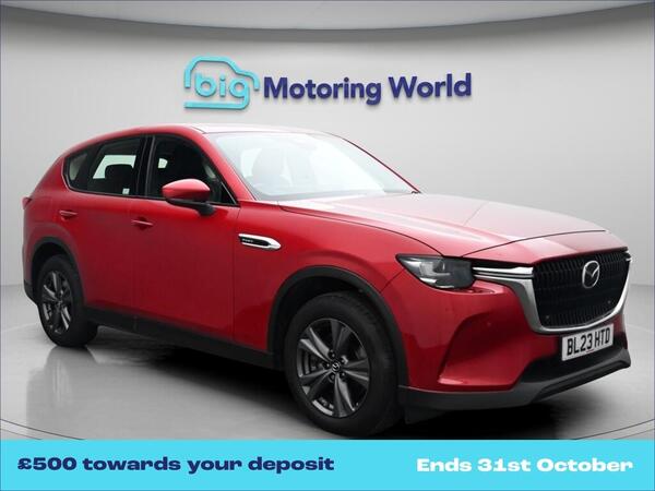 Red 2023 Mazda CX-60 SUV/Crossover All-wheel drive Automatic
