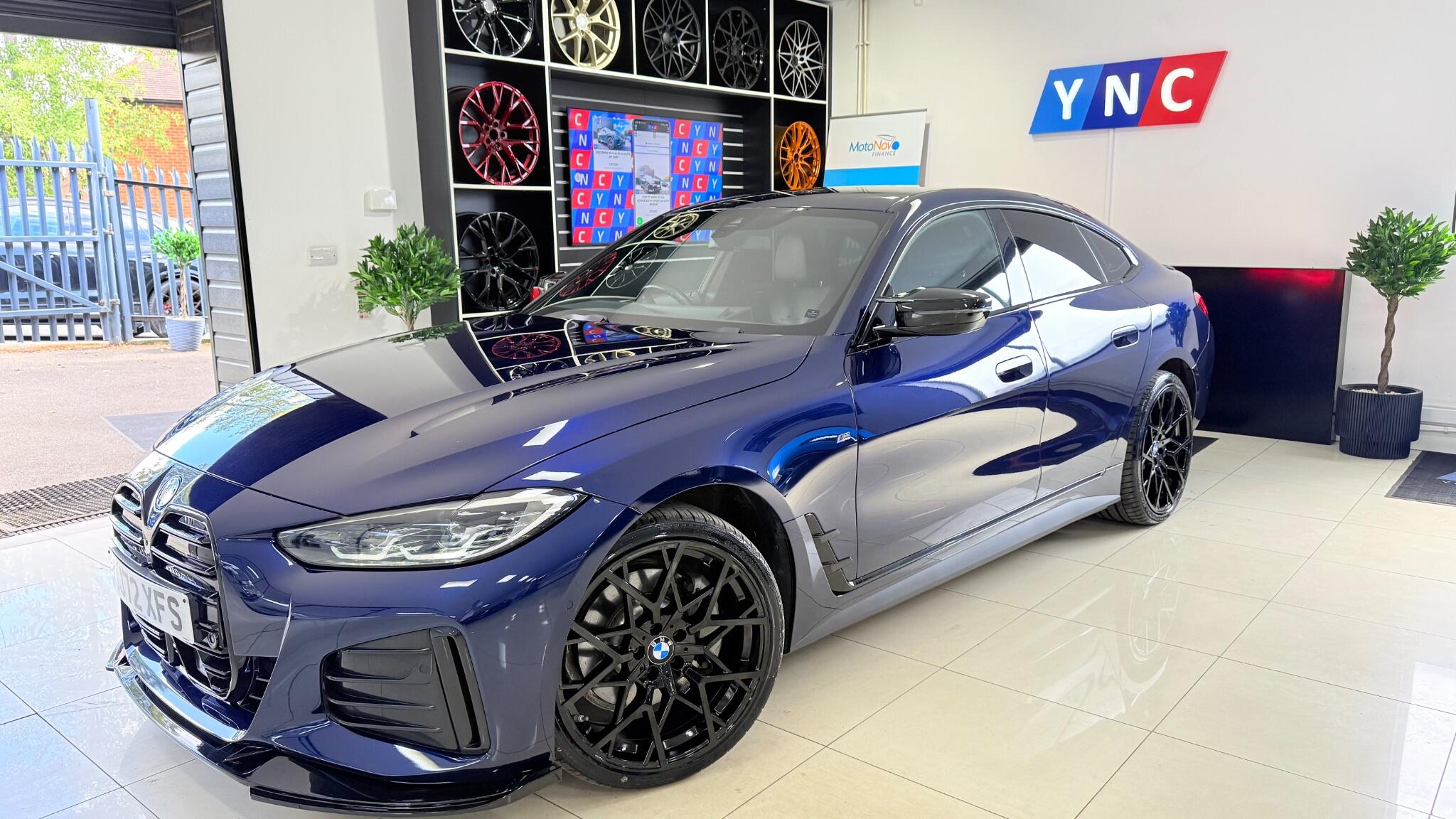 2022 BMW I4 in Blue for sale