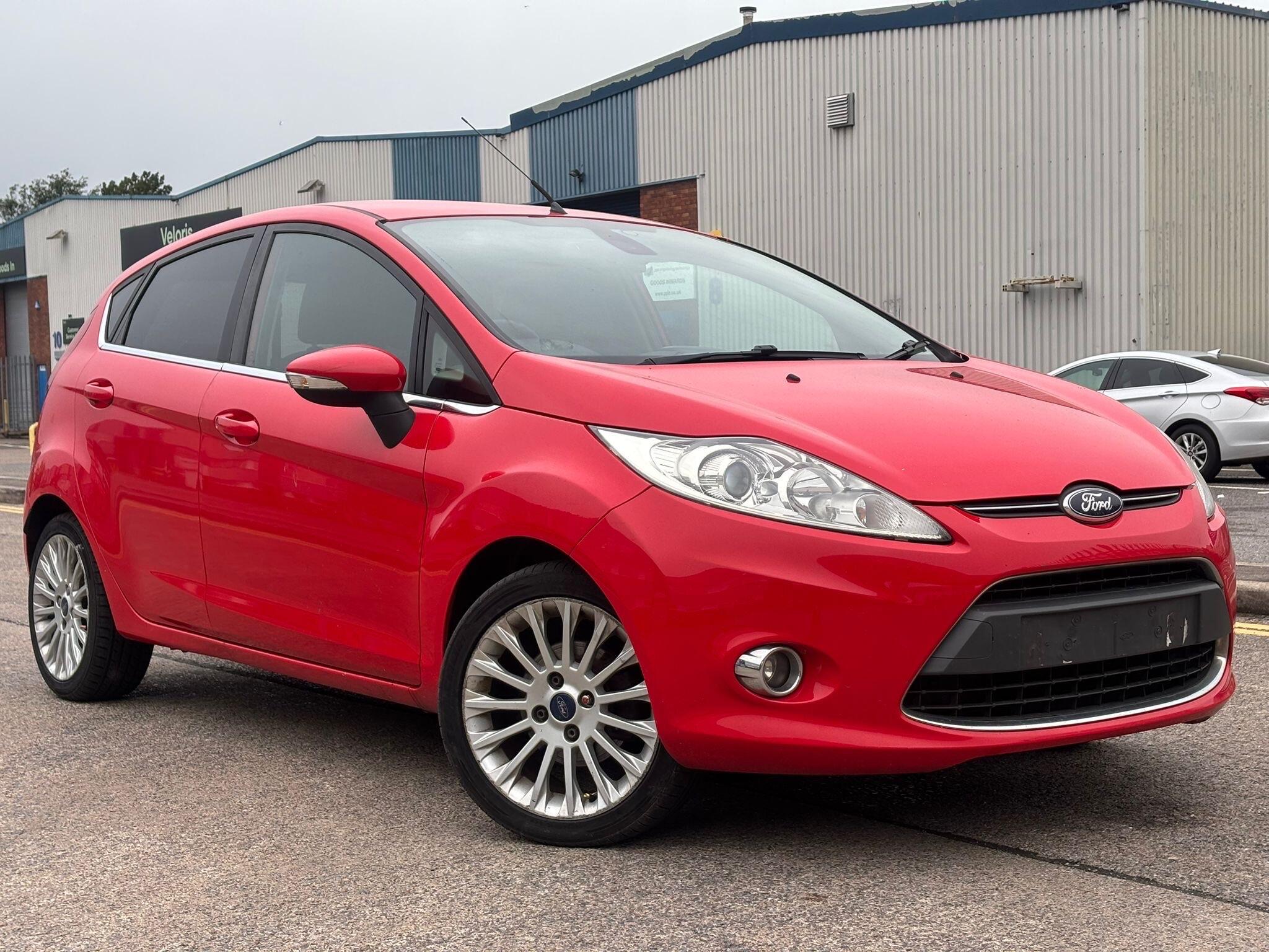 2012 Ford Fiesta in Red for sale