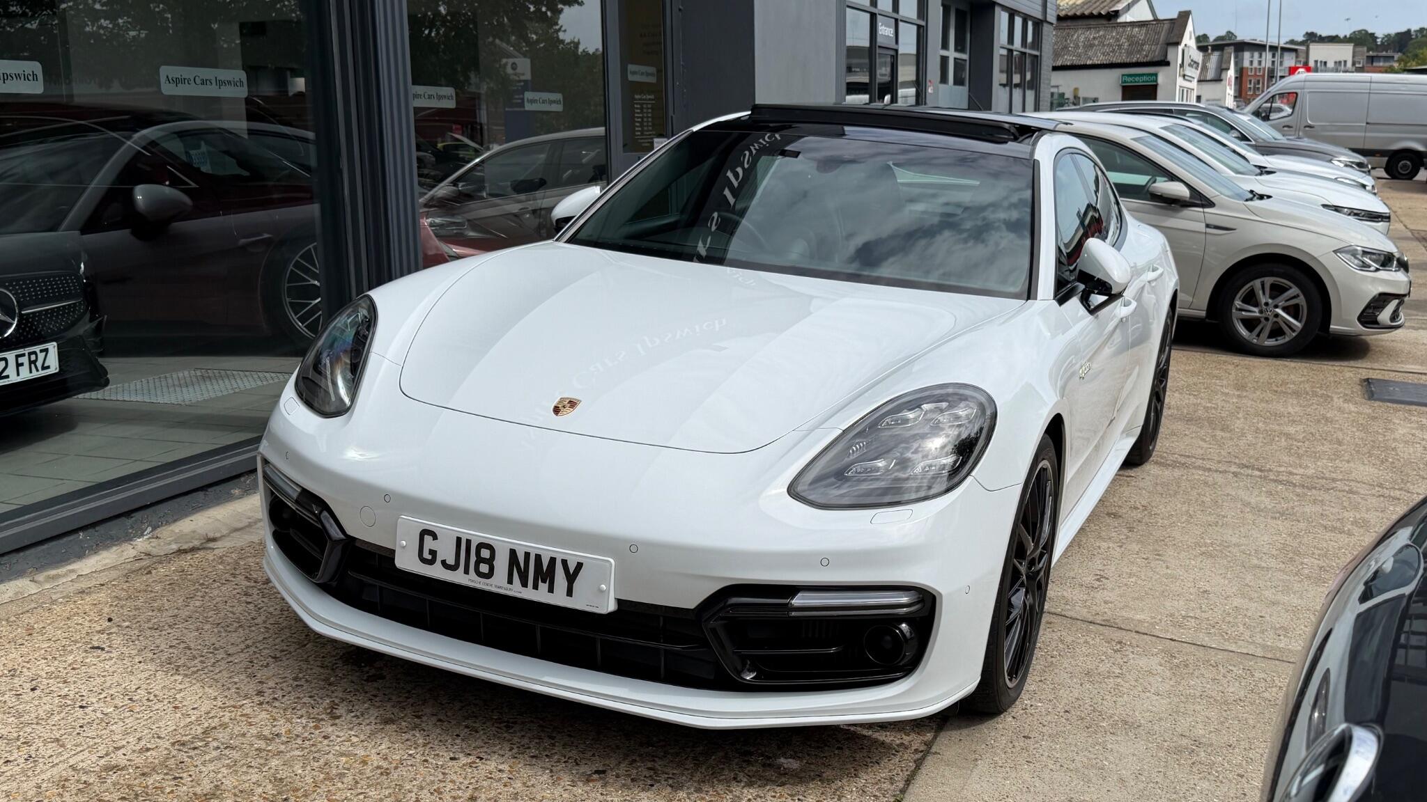 Porsche Panamera view 2