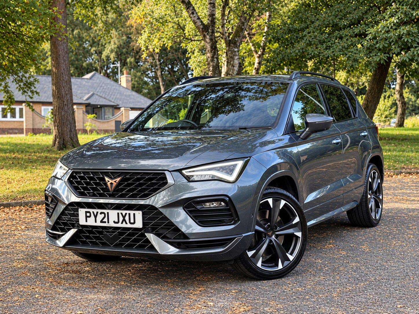 Grey 2021 Seat Cupra Ateca Estate All-wheel drive Automatic