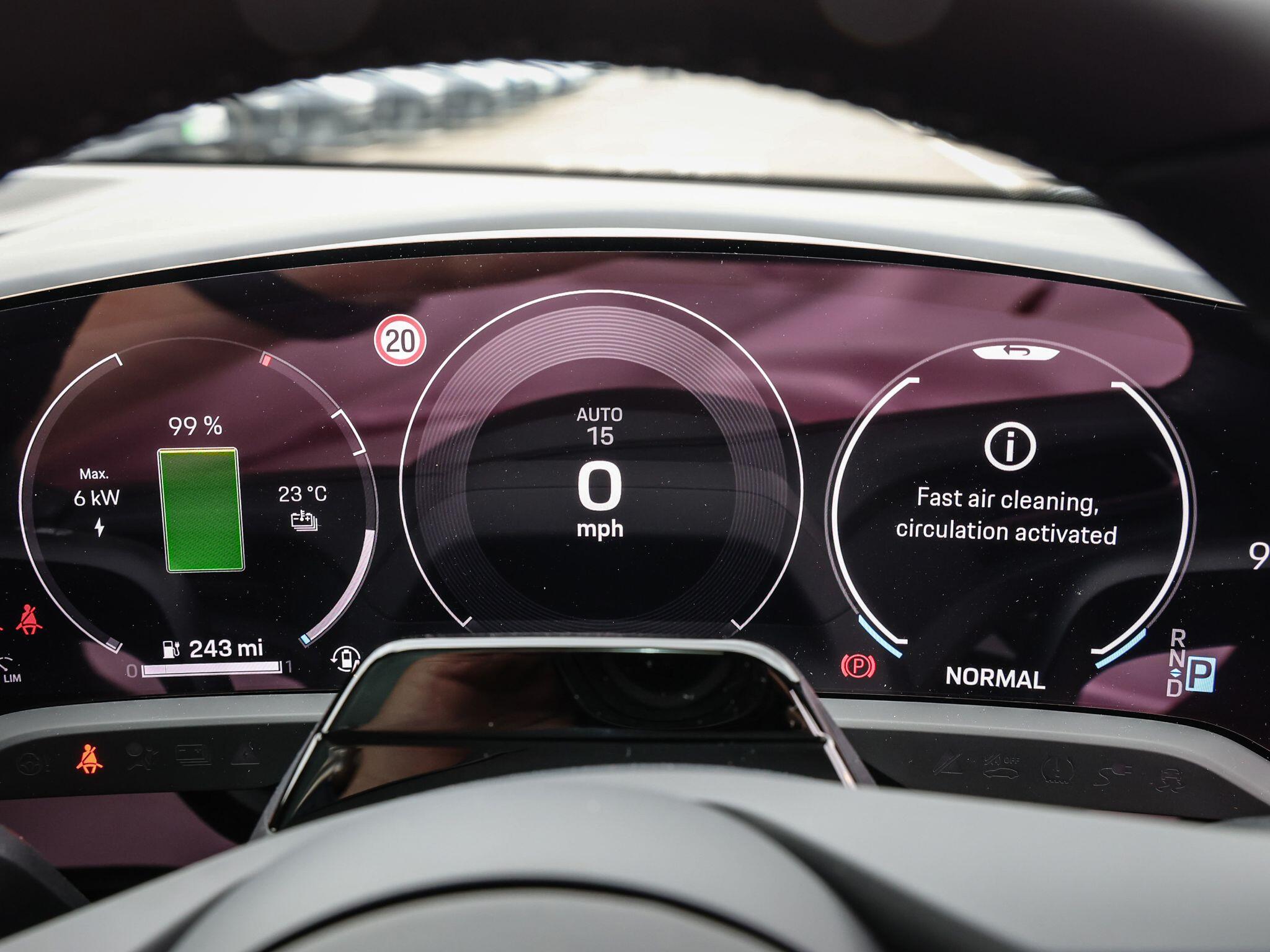 Porsche Taycan view 19