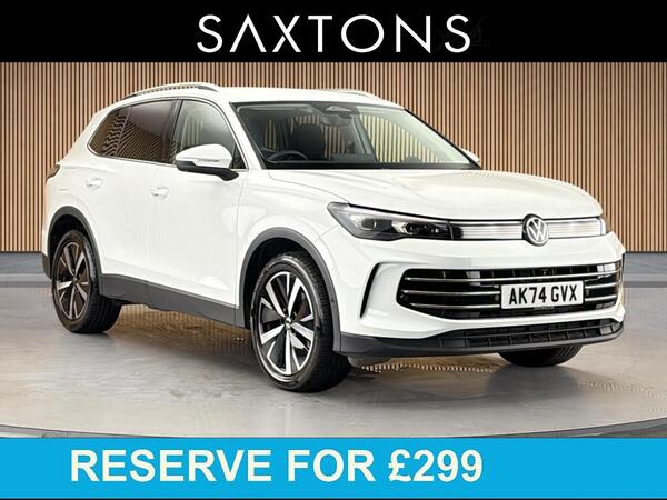 White 2024 Volkswagen Tiguan Estate Front-wheel drive Automatic