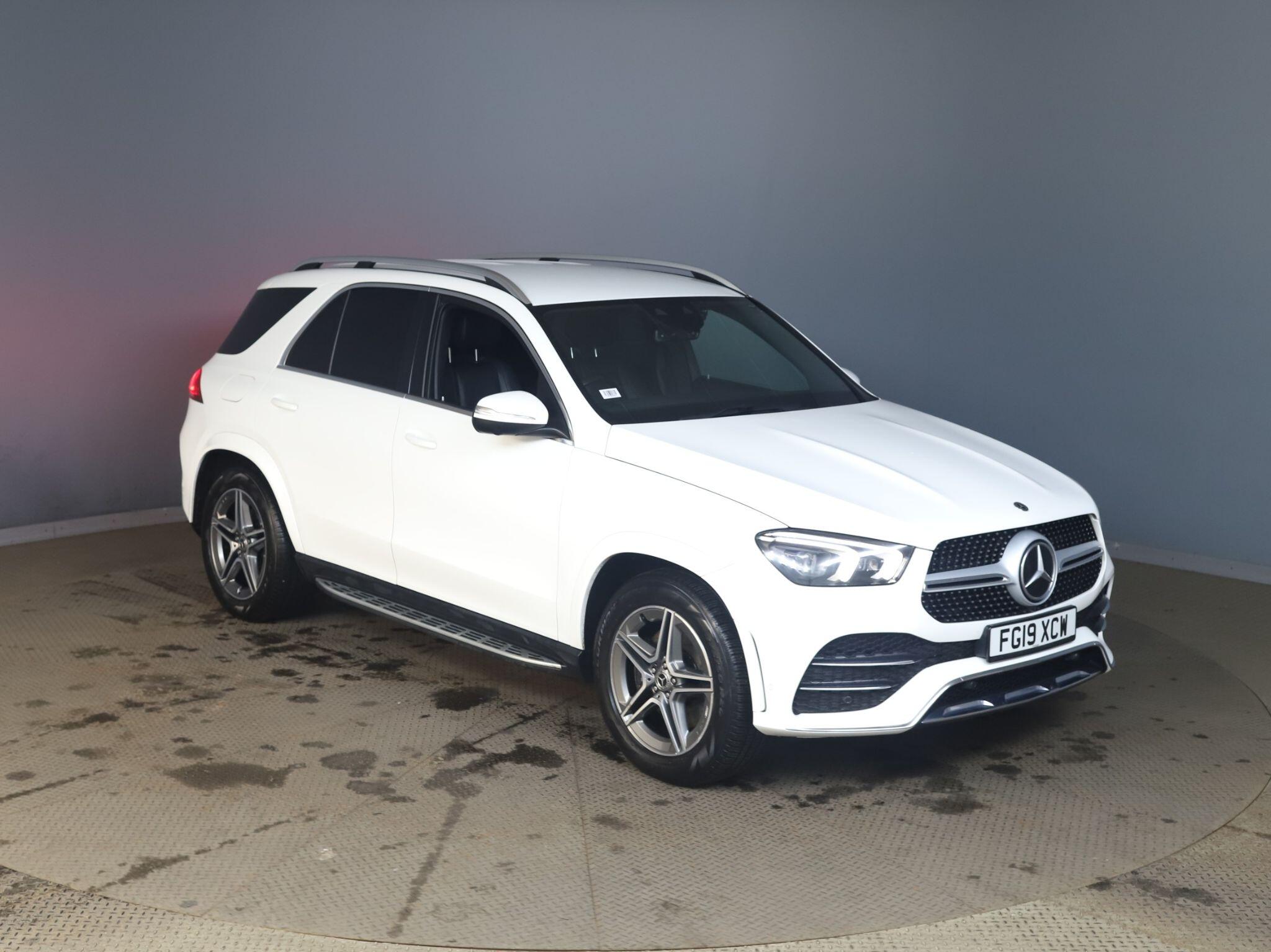 2019 Mercedes-Benz GLE in White for sale