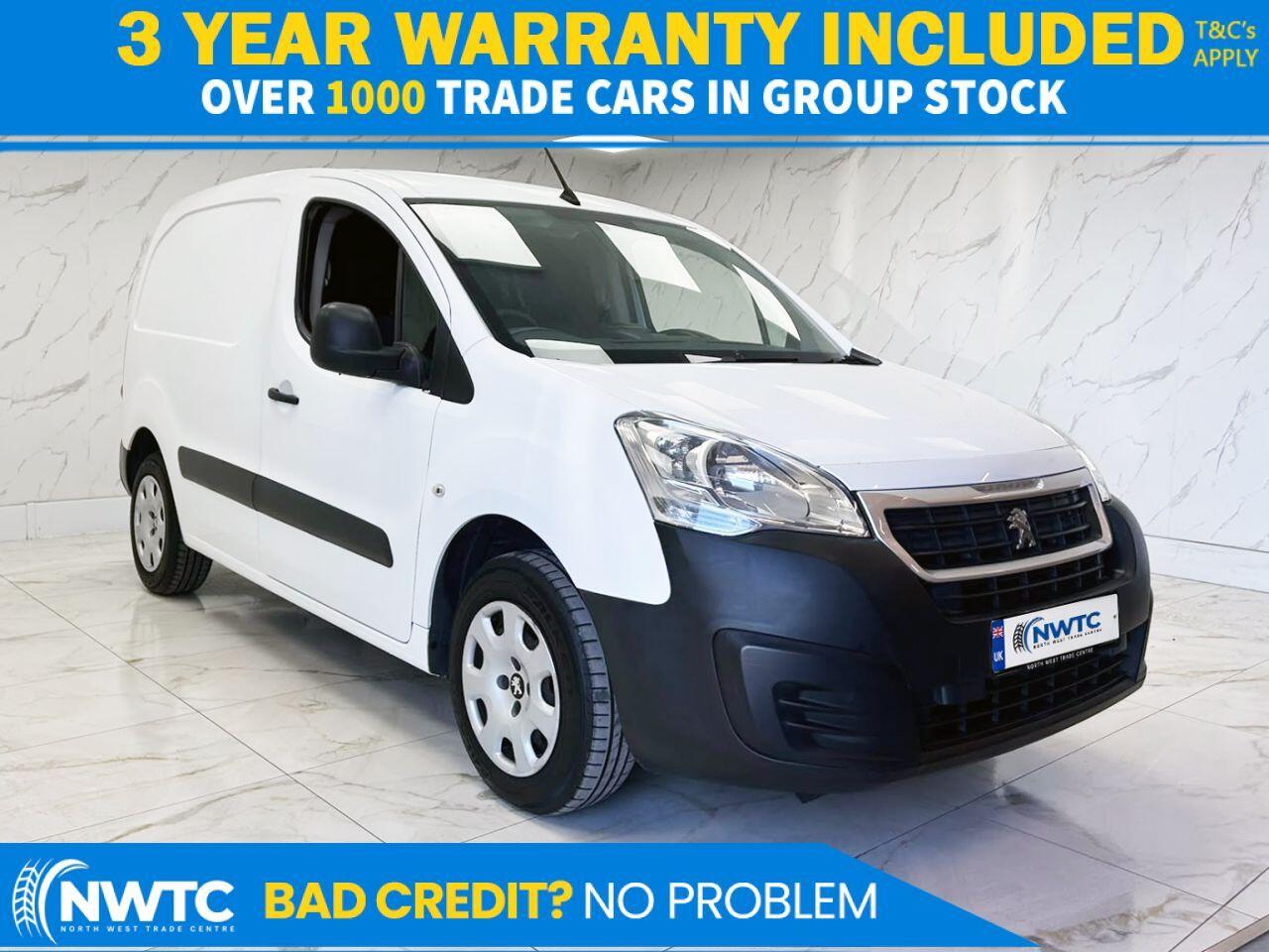 2018 Peugeot Partner in White for sale