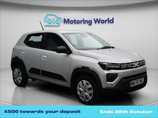 Grey 2025 Dacia Spring Hatchback Front-wheel drive Automatic