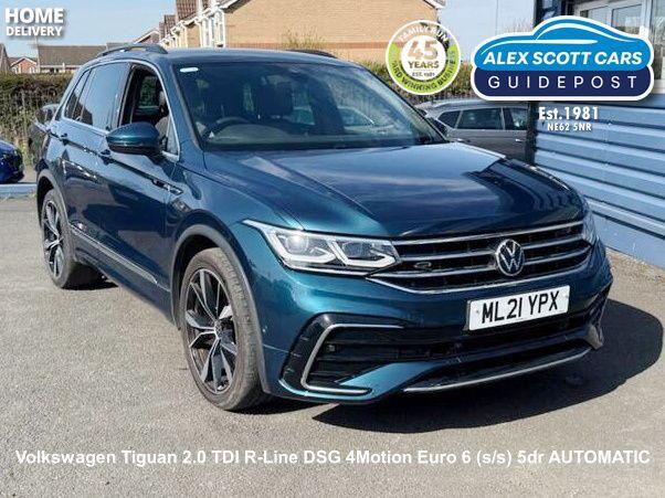 2021 Volkswagen Tiguan 2.0TDI R-Line (150ps) 4Motion