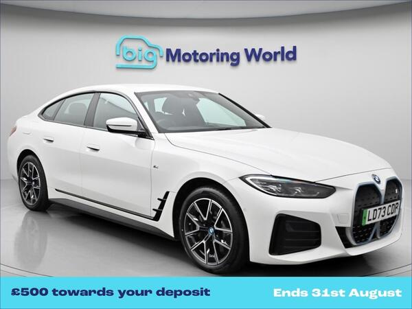 White 2024 BMW i4 Hatchback Rear-wheel drive Automatic