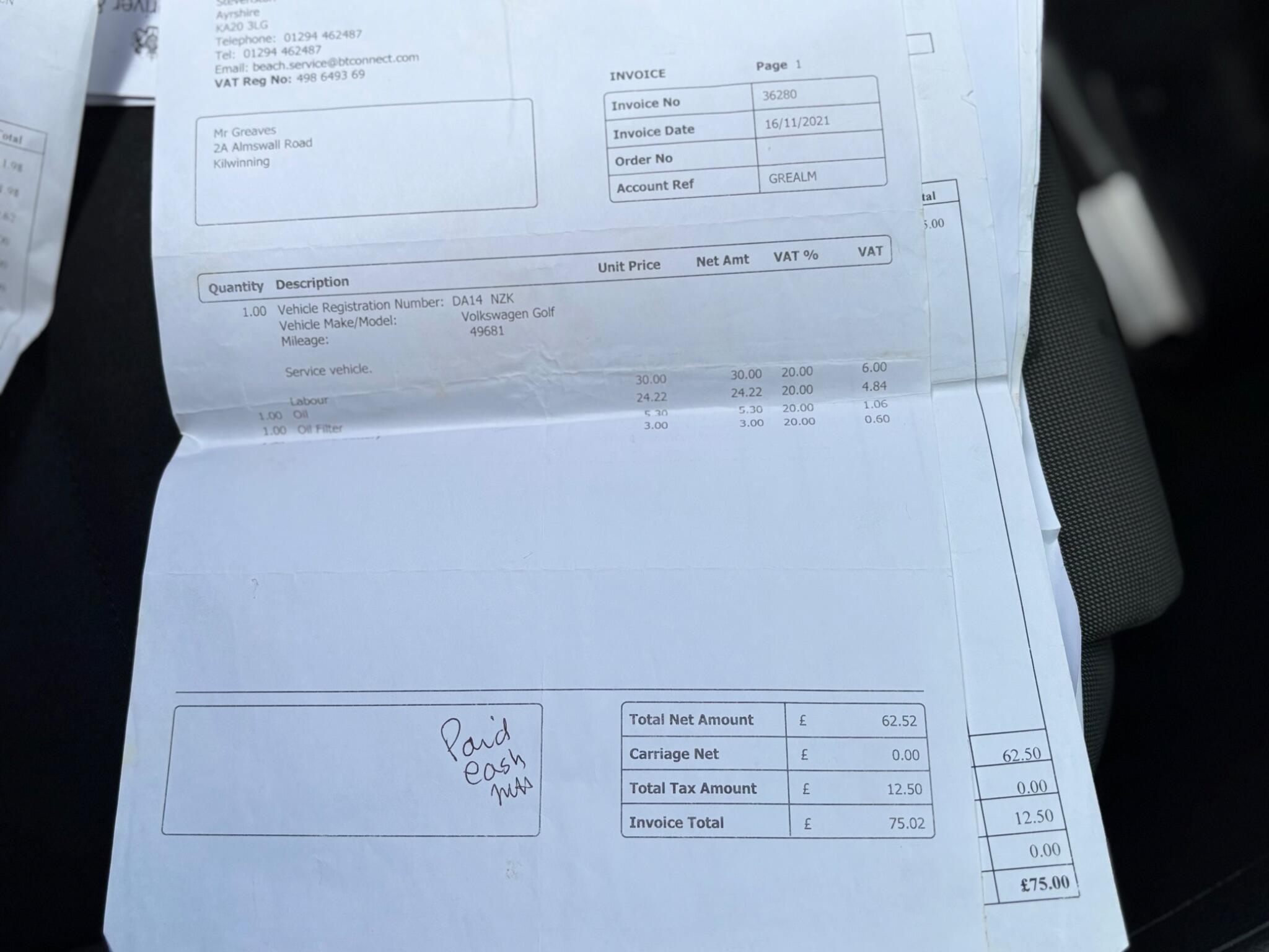 Volkswagen Golf view 21
