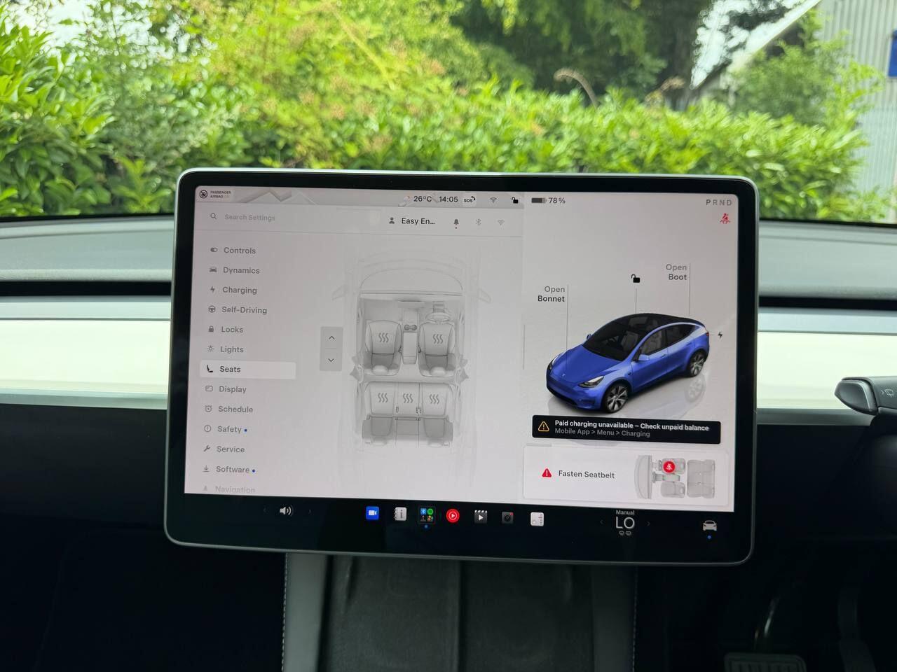 Tesla Model Y view 45