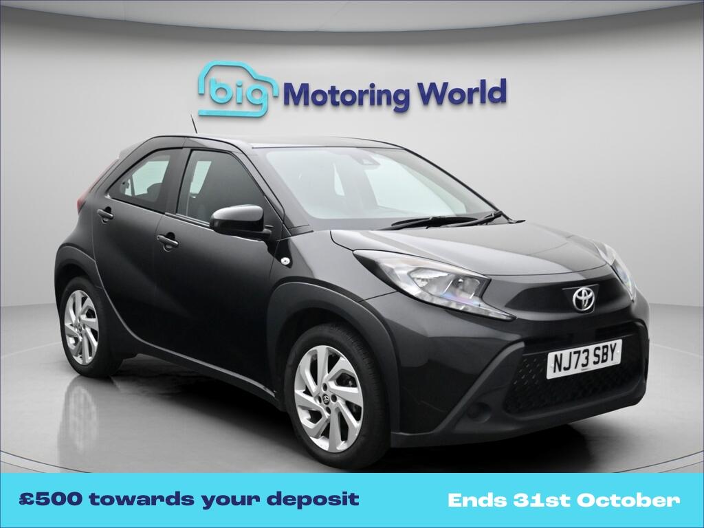 Black 2023 Toyota AYGO X Hatchback Front-wheel drive Automatic