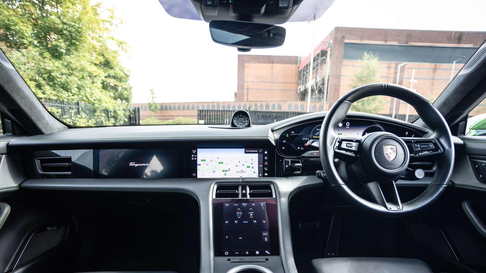 Porsche Taycan view 12