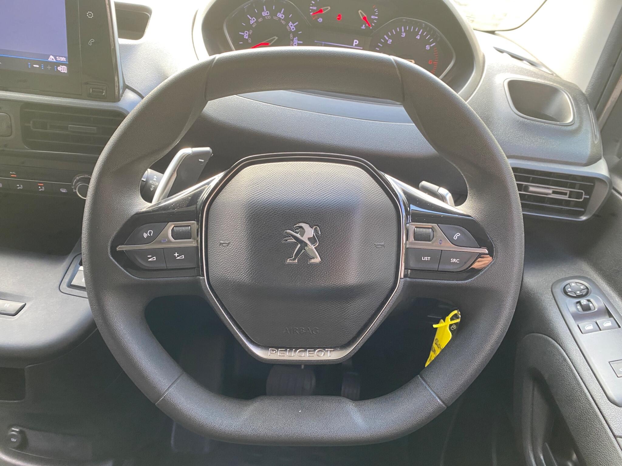 Peugeot Partner 1.5 BlueHDi 1000 Asphalt Premium Standard Panel Van EAT8 SWB Euro 6 (s/s) 5dr