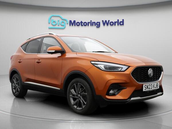Orange 2023 MG ZS Hatchback Front-wheel drive Manual