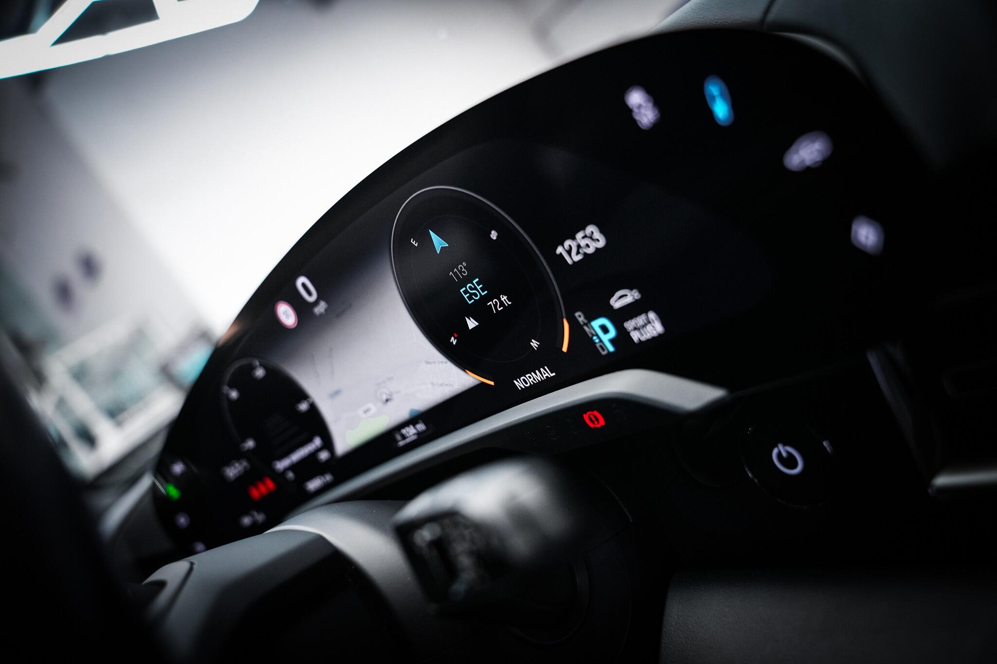 Porsche Taycan view 3
