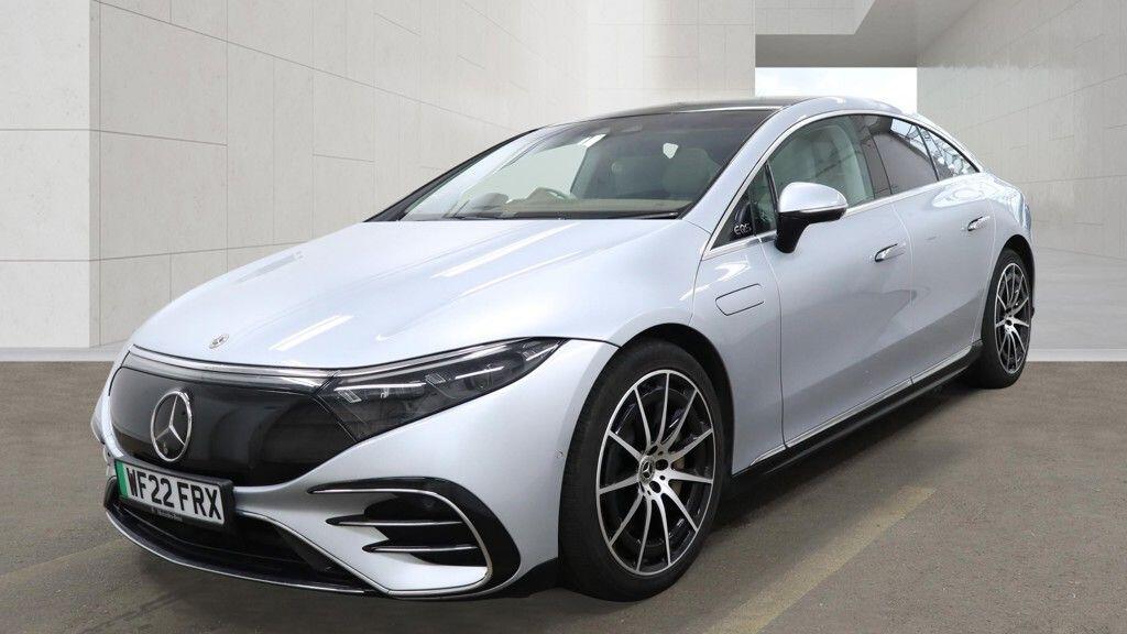 2022 Mercedes-Benz EQS in Silver for sale