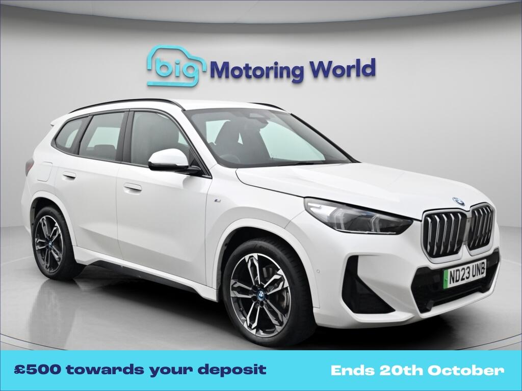 White 2023 BMW iX1 Estate All-wheel drive Automatic