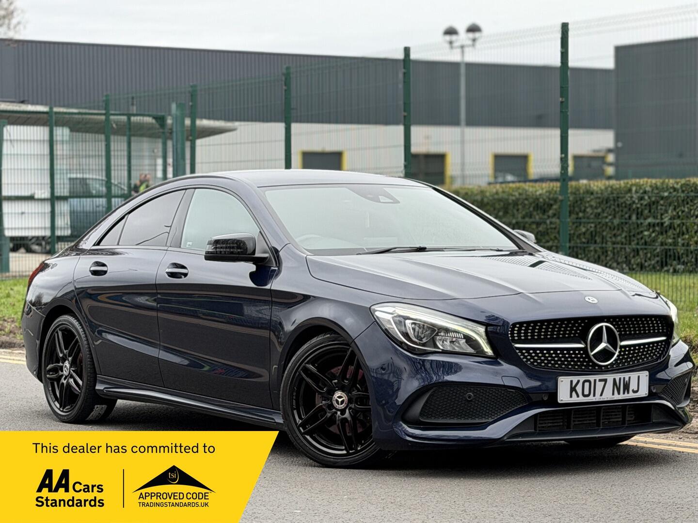 2017 Mercedes-Benz CLA 2.1d CLA 220 AMG Line Coupe 4d