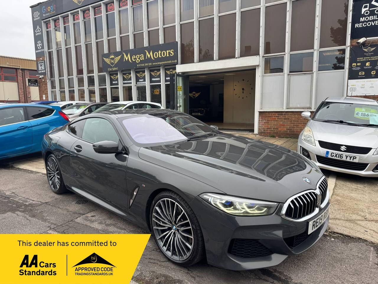 Grey 2019 BMW 8 Series Convertible All-wheel drive Automatic