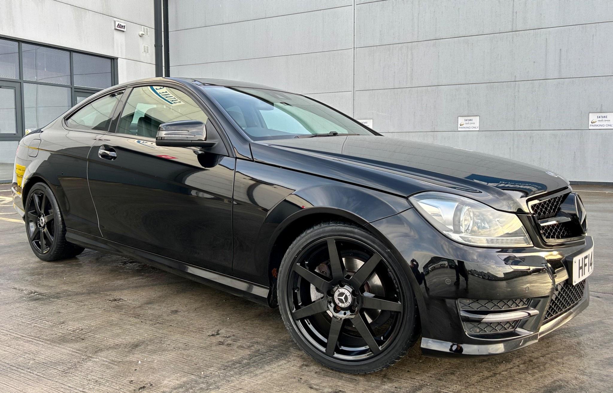 2014 Mercedes-Benz C-Class in Black for sale