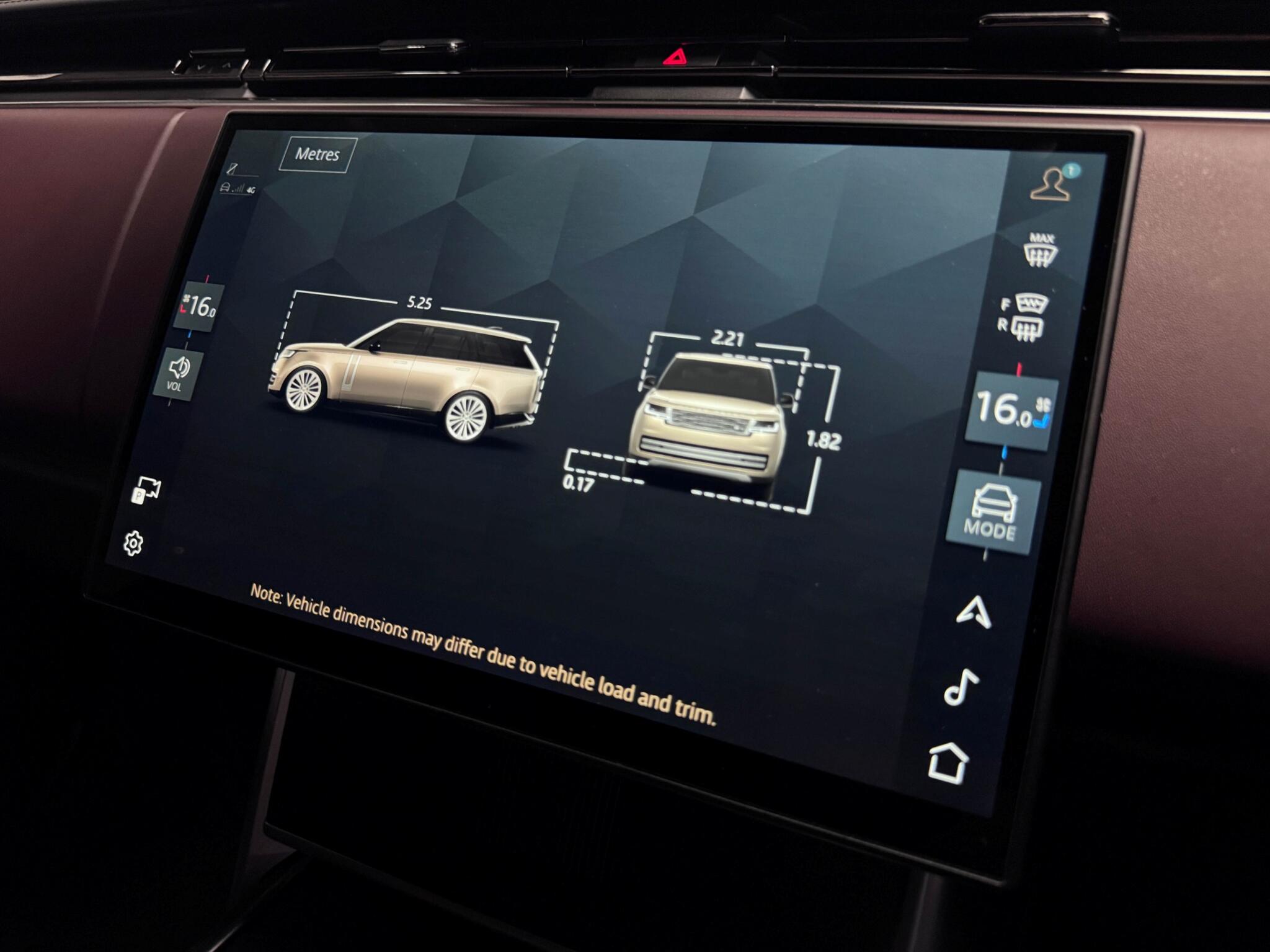 Land Rover Range Rover view 98