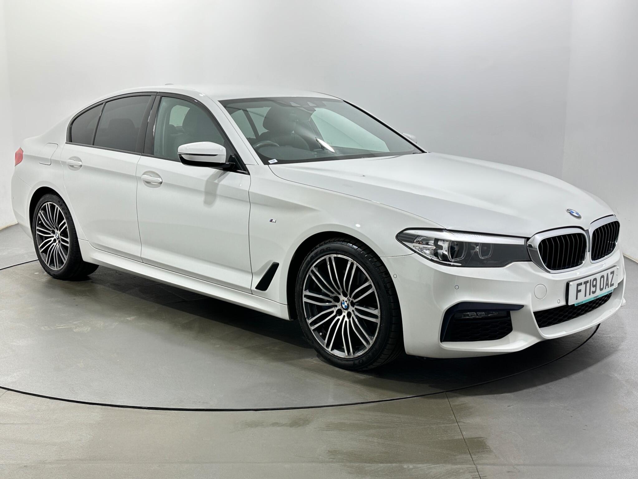 2018 BMW 5 Series in White for sale