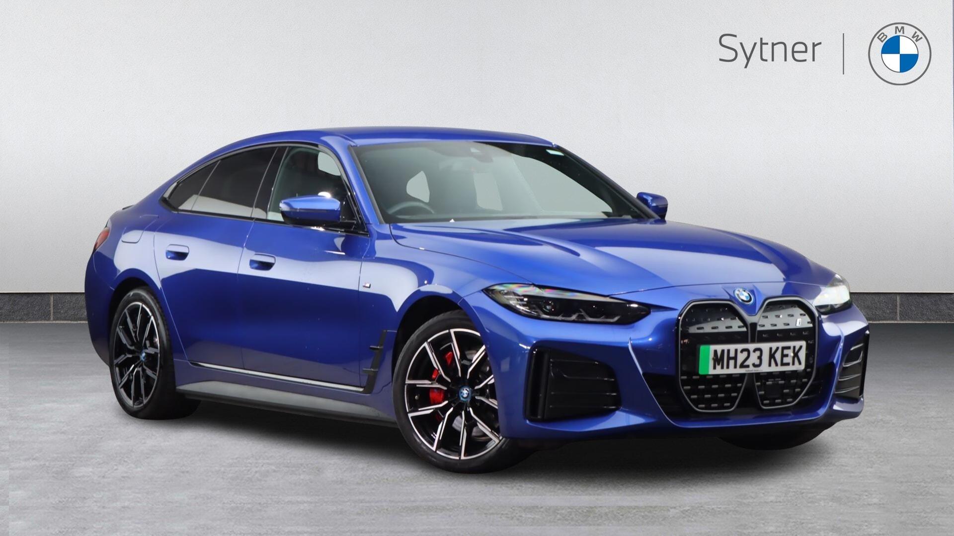 2023 BMW i4 in Blue for sale
