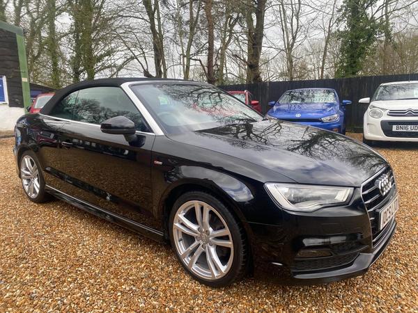 2015 Audi A3 Cabriolet 2.0TDI S Line (150ps)
