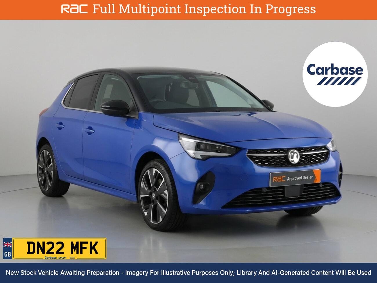 2022 Vauxhall Corsa Electric in Blue for sale