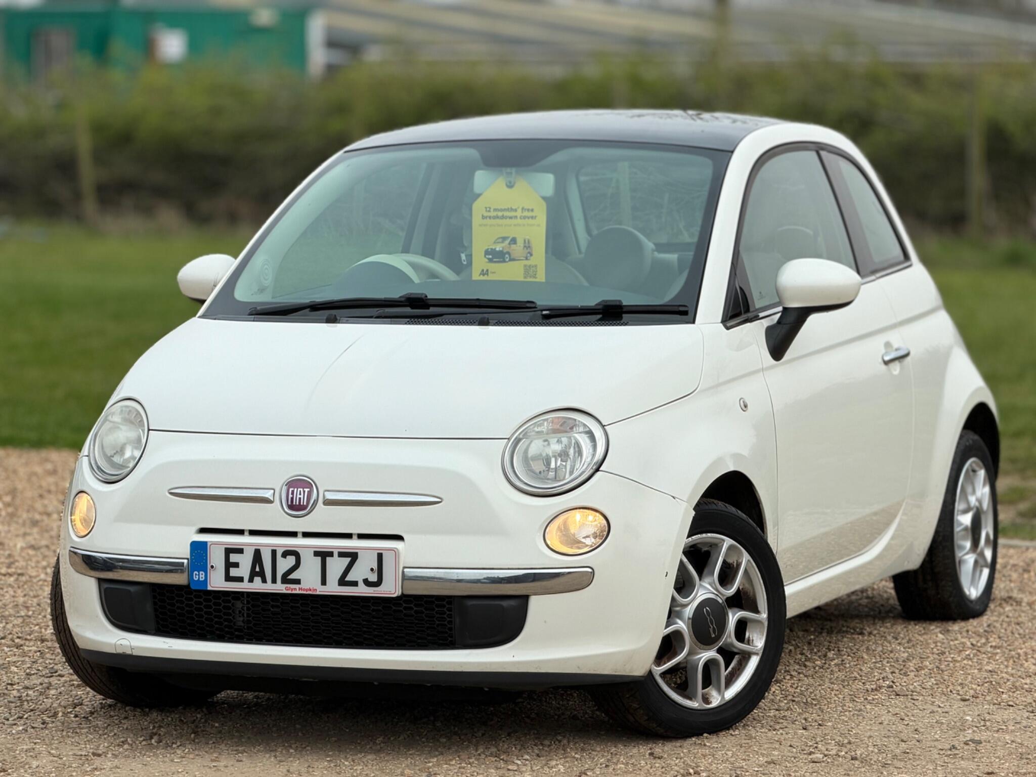 2012 Fiat 500 1.2 Lounge Euro 5 (s/s) 3dr image 3